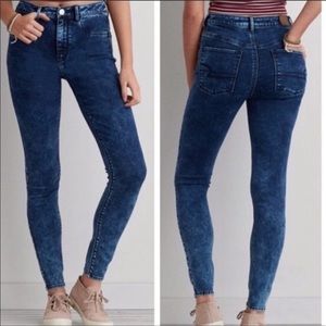 American Eagle Jeans Acid Wash